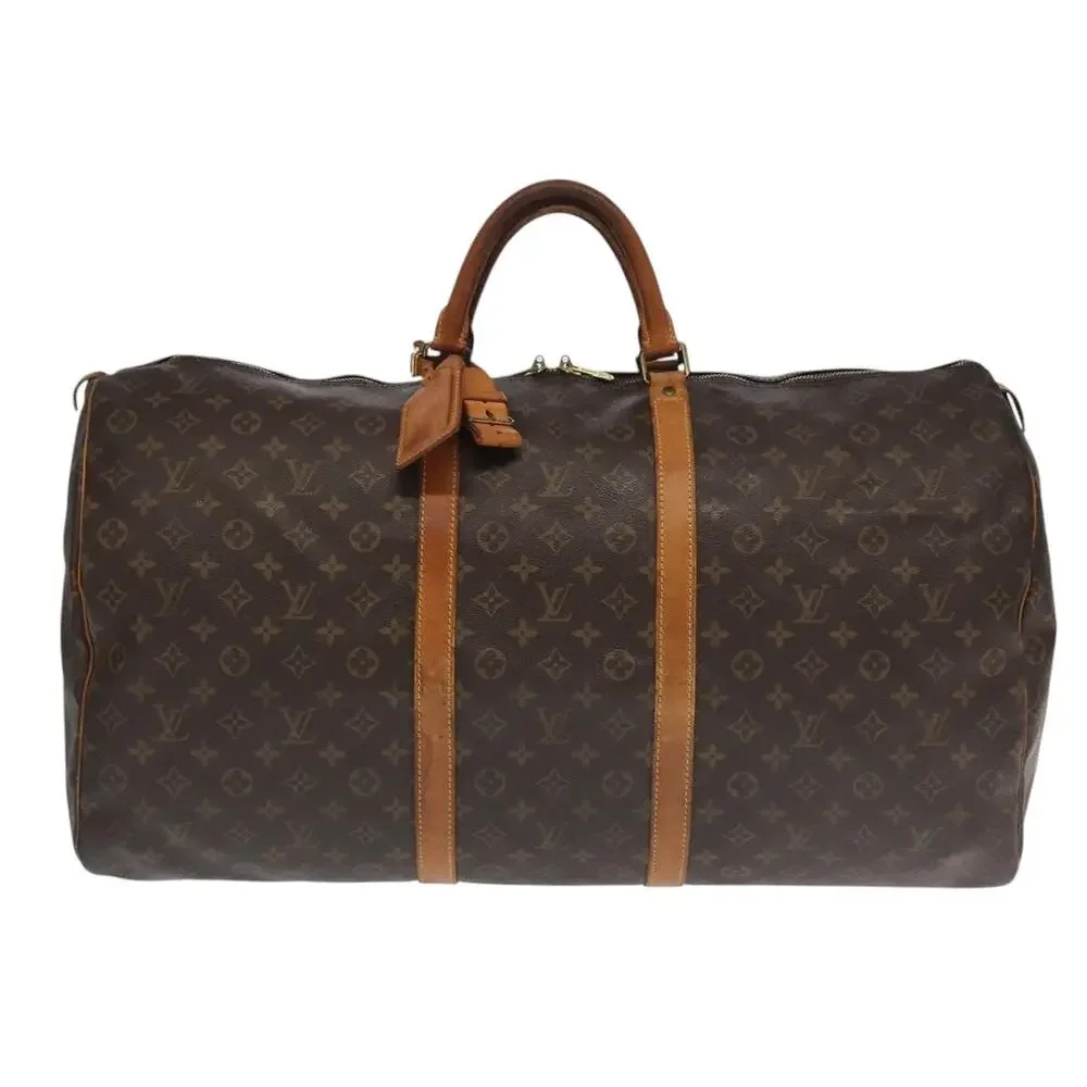 LOUIS VUITTON Monogram Keepall 60 Boston Bag M41422